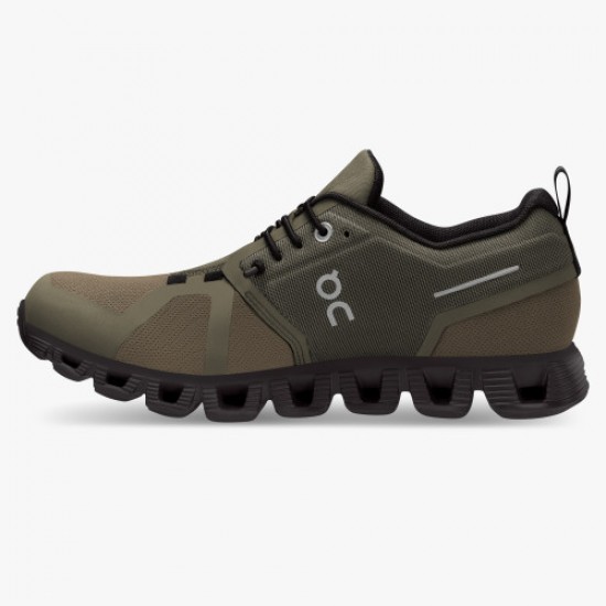 On Cloud 5 Waterproof Olive/Black Women