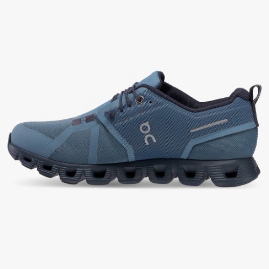 On Cloud 5 Waterproof Metal/Navy Women