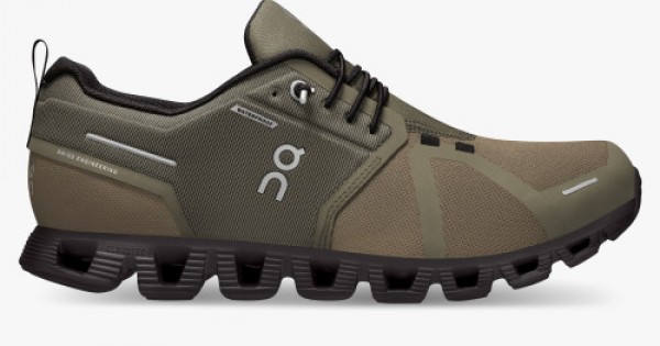 On Cloud 5 Waterproof Olive/Black Men