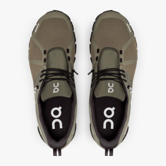 On Cloud 5 Waterproof Olive/Black Men