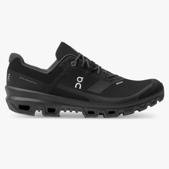 On Cloudventure Waterproof Black Men