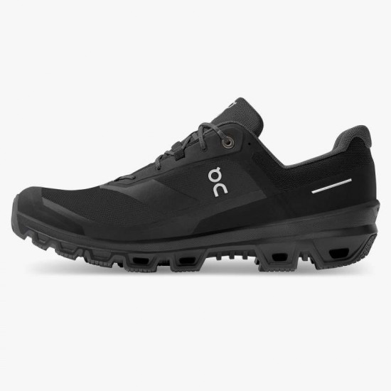 On Cloudventure Waterproof Black Men