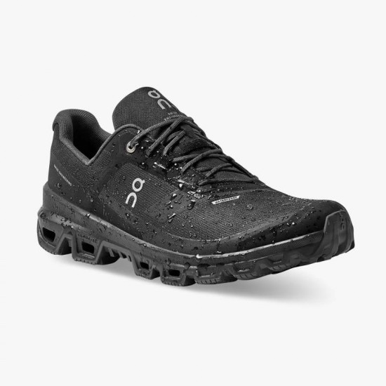 On Cloudventure Waterproof Black Men