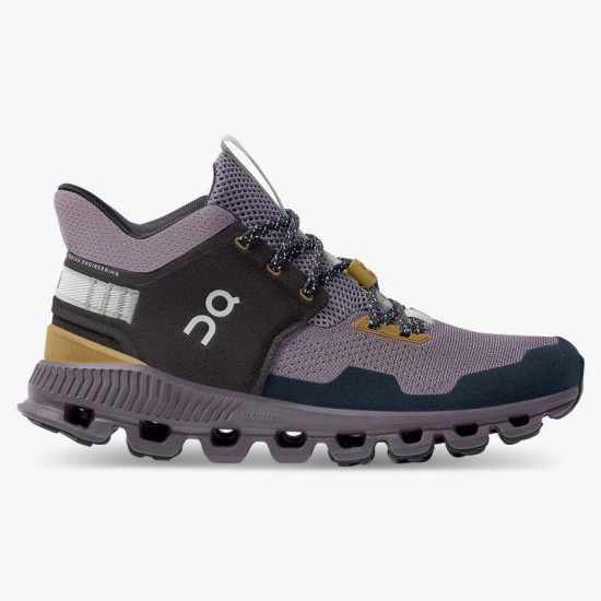 On Cloud Hi Edge Pebble/Lilac Women