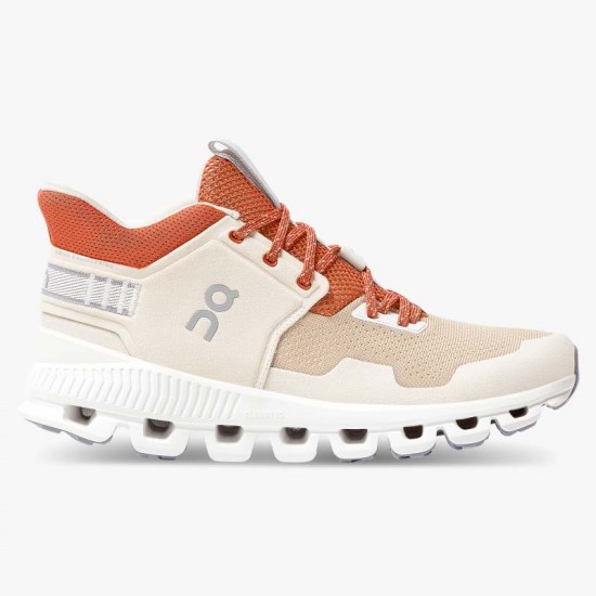 On Cloud Hi Edge Sand/Pearl Women