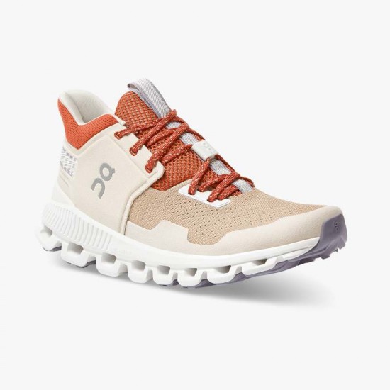 On Cloud Hi Edge Sand/Pearl Women