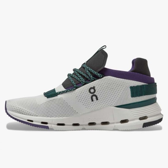 on Running Cloudnova White Violet (Women's)